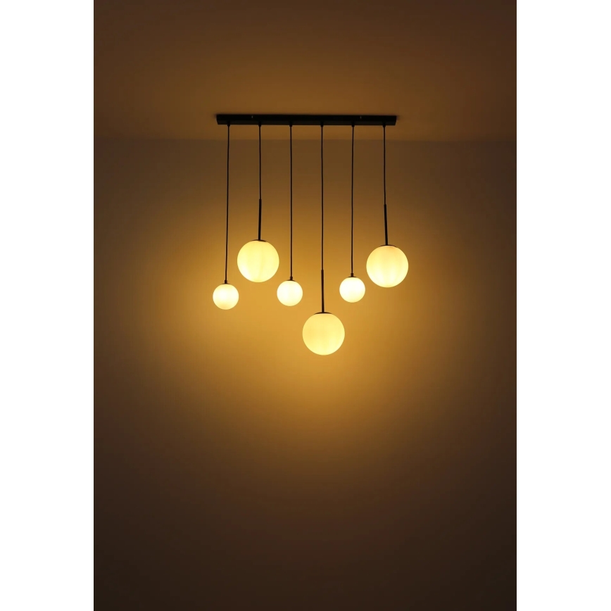 Globo - Κρεμαστό φωτιστικό οροφής 3xE27/9W/230V + 3xG9/5W