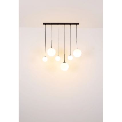 Globo - Κρεμαστό φωτιστικό οροφής 3xE27/9W/230V + 3xG9/5W