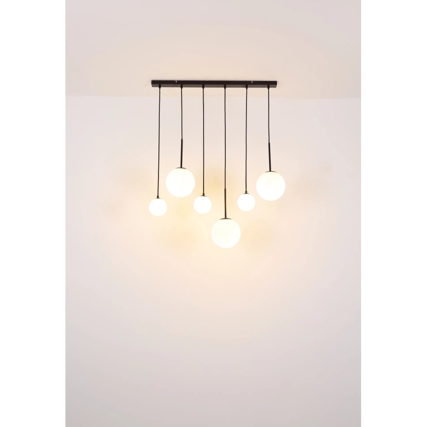 Globo - Κρεμαστό φωτιστικό οροφής 3xE27/9W/230V + 3xG9/5W