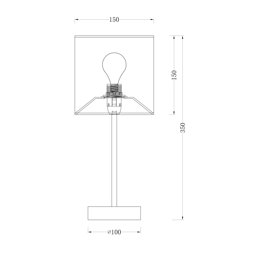 Globo - Επιτραπέζια λάμπα 1xE14/40W/230V