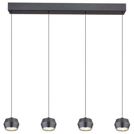 Globo -  Κρεμαστό φωτιστικό οροφής LED 4xLED/6W/230V