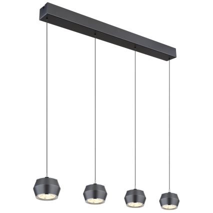 Globo -  Κρεμαστό φωτιστικό οροφής LED 4xLED/6W/230V