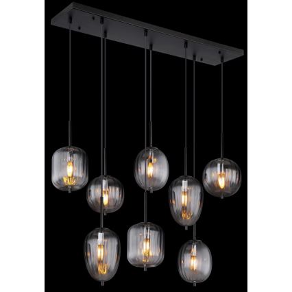 Globo - Κρεμαστό φωτιστικό οροφής 8xE14/40W/230V