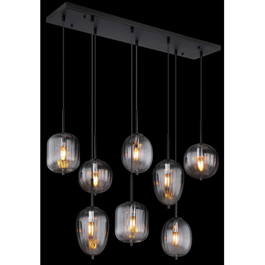 Globo - Κρεμαστό φωτιστικό οροφής 8xE14/40W/230V