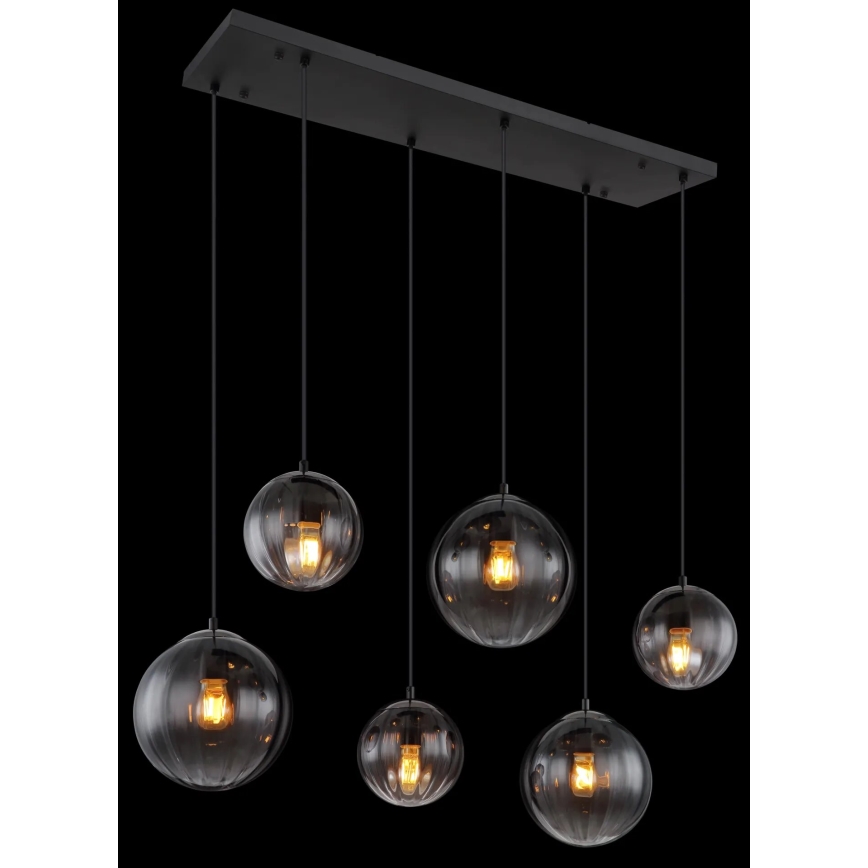 Globo - Κρεμαστό φωτιστικό οροφής 6xE27/60W/230V