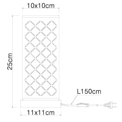 Globo - Επιτραπέζια λάμπα 1xE14/40W/230V