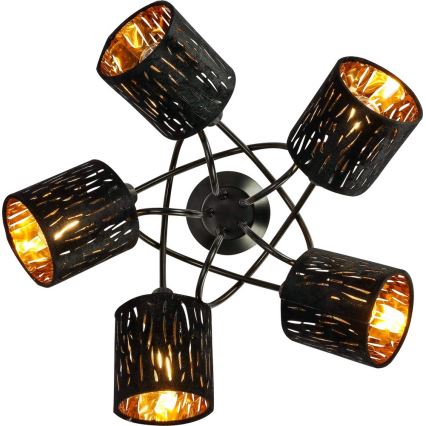 GLOBO 15264-5D - Συνδεδεμένο πολύφωτο TUXON 5xE14/25W/230V