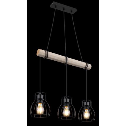 Globo - Κρεμαστό φωτιστικό οροφής 3xE27/40W/230V