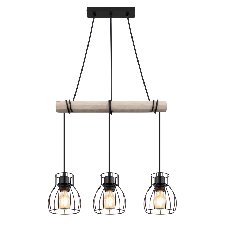 Globo - Κρεμαστό φωτιστικό οροφής 3xE27/40W/230V