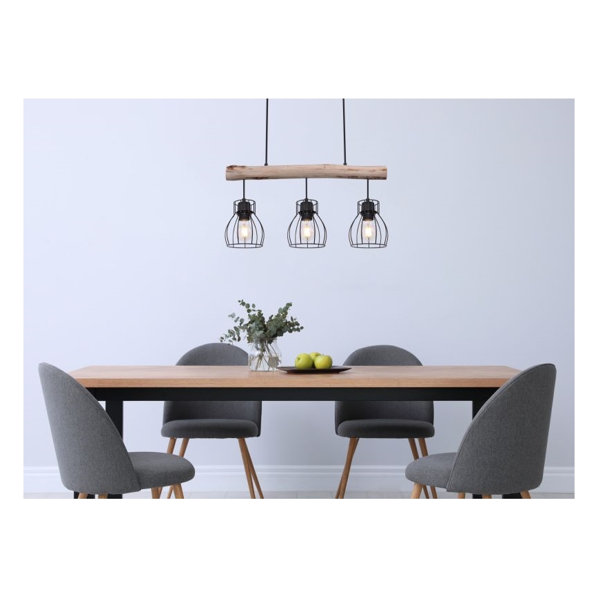 Globo - Πολύφωτο σε σχοινί 3xE27/40W/230V