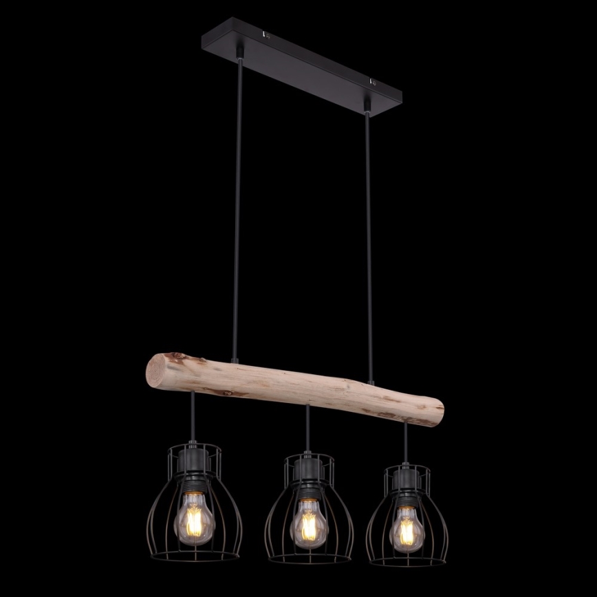 Globo - Πολύφωτο σε σχοινί 3xE27/40W/230V