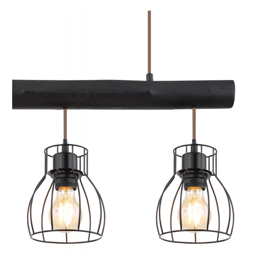 Globo - Πολύφωτο με συρματόσχοινο 3xE27/60W/230V