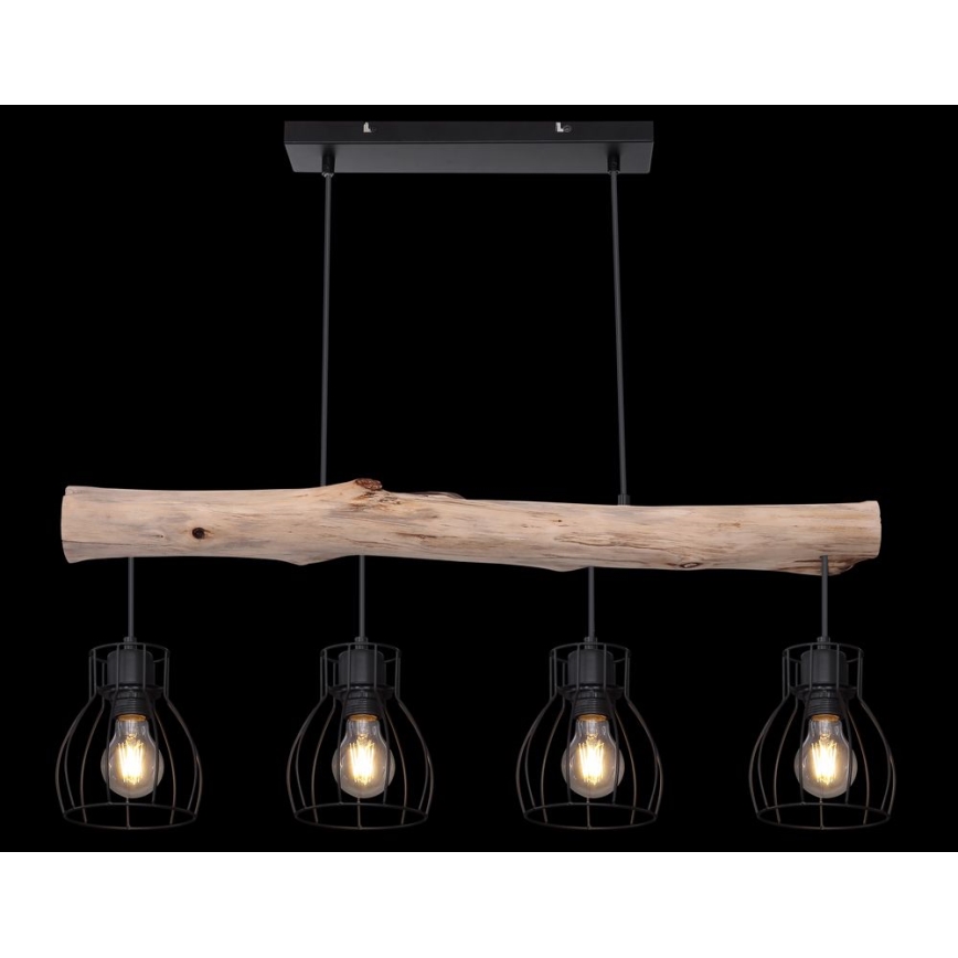 Globo - Κρεμαστό φωτιστικό οροφής 4xE27/40W/230V