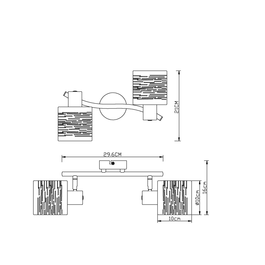 Globo - LED Dekorativní fontána LED-RGB/0,13W/230V