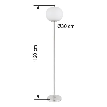 Globo - Επιδαπέδιο φωτιστικό 1xE27/60W/230V