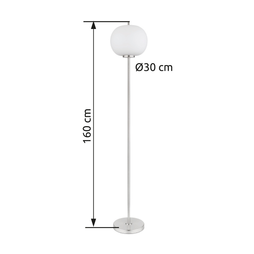 Globo - Επιδαπέδιο φωτιστικό 1xE27/60W/230V