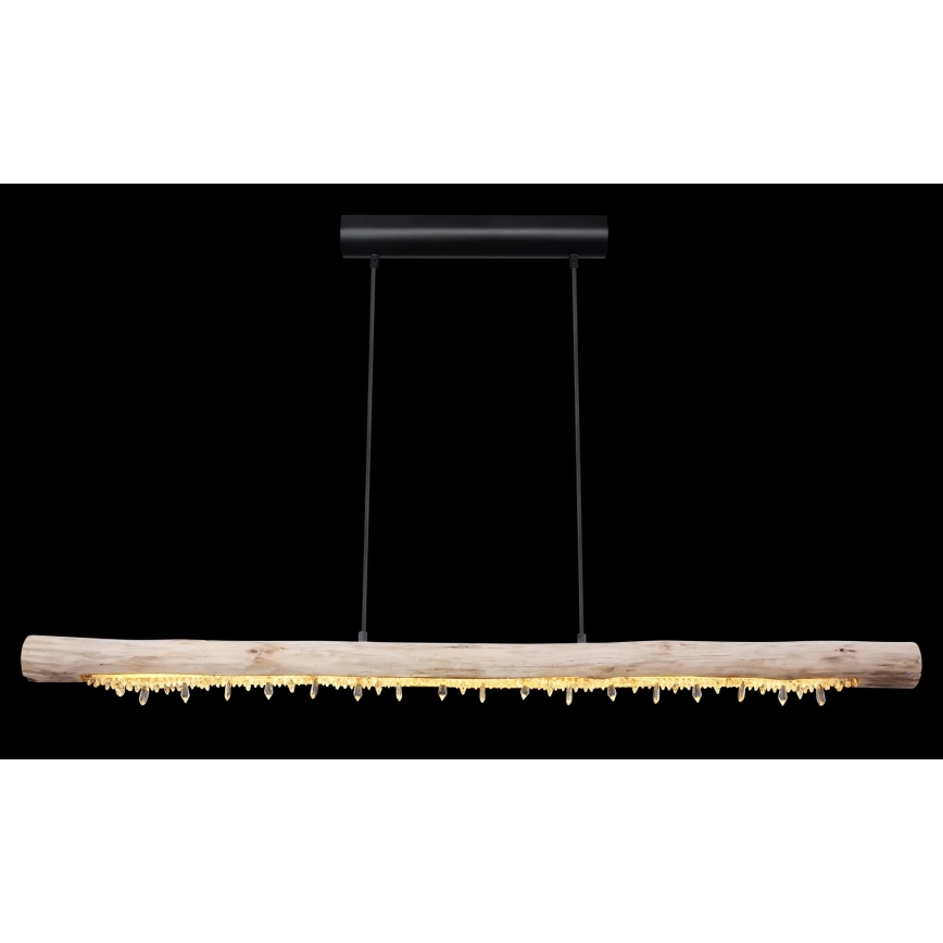 Globo 15354-20 - Ρυθμιζόμενο LED κρεμαστό φωτιστικό σε καλώδιο FELICITAS LED/25W/230V μπεζ