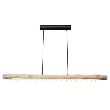 Globo 15354-20 - Ρυθμιζόμενο LED κρεμαστό φωτιστικό σε καλώδιο FELICITAS LED/25W/230V μπεζ