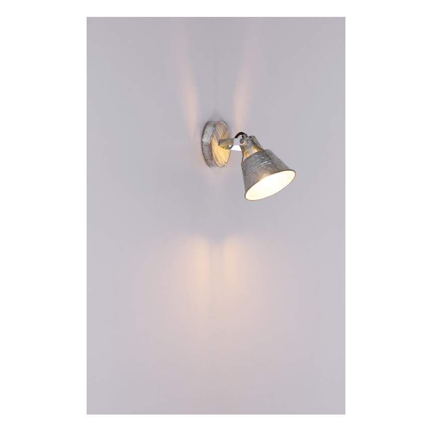 Globo - Σποτ τοίχου 1xE27/60W/230V έλατο