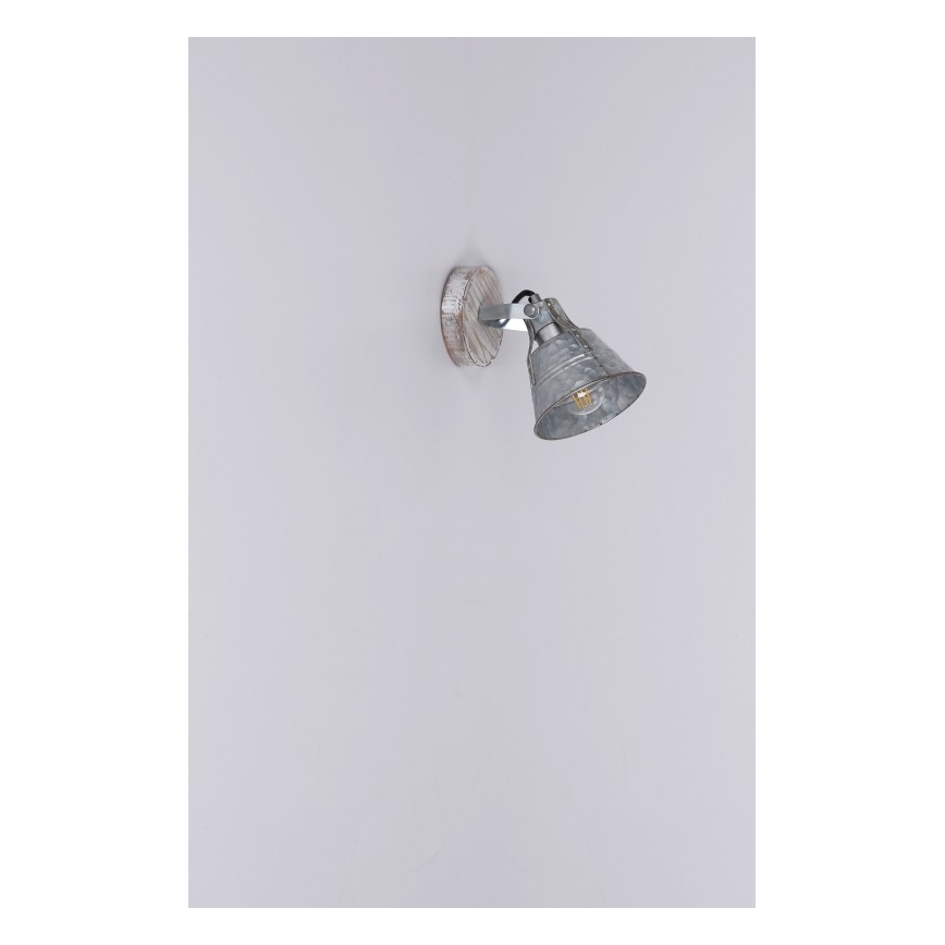 Globo - Σποτ τοίχου 1xE27/60W/230V έλατο