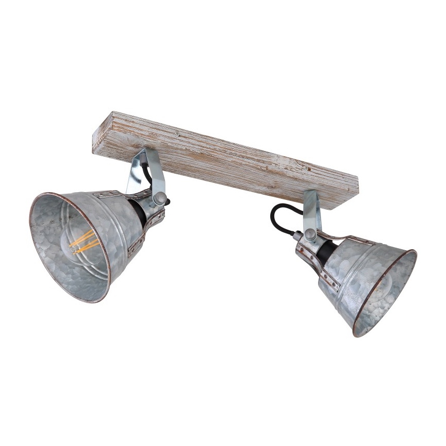 Globo - Φωτιστικό σποτ 2xE27/60W/230V έλατο