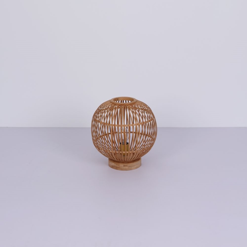 Globo - Επιτραπέζια λάμπα 1xE27/60W230V μπαμπού