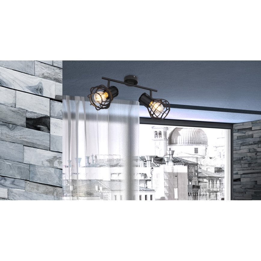 Globo - Φωτιστικό σποτ 2xE27/40W/230V