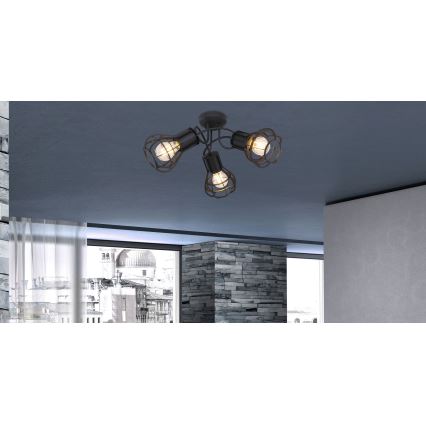 Globo - Σποτ φωτιστικό 3xE27/40W/230V