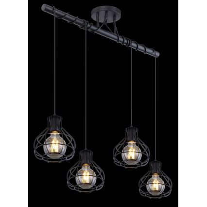 Globo - Πολύφωτο με σύρμα 4xE27/60W/230V