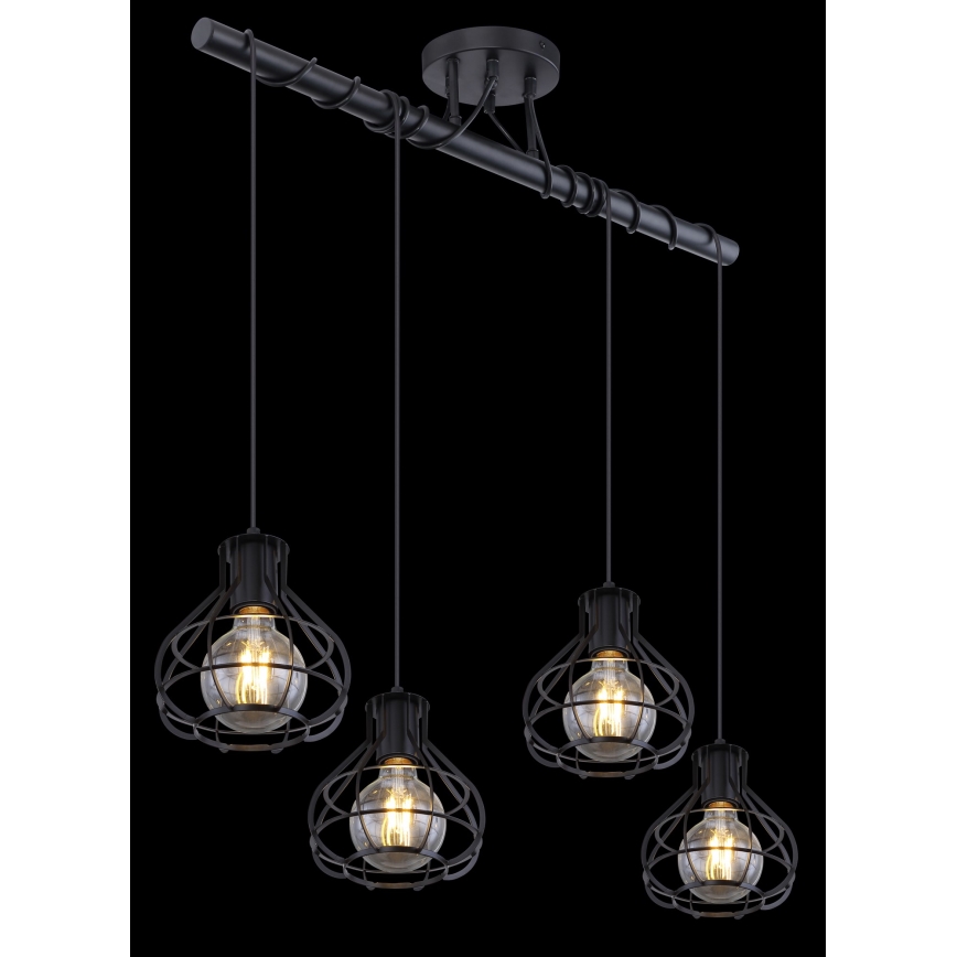 Globo - Πολύφωτο με σύρμα 4xE27/60W/230V