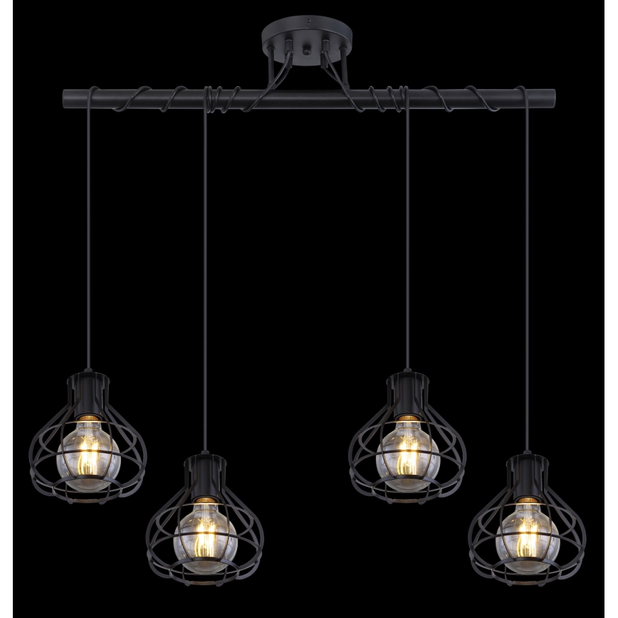 Globo - Πολύφωτο με σύρμα 4xE27/60W/230V