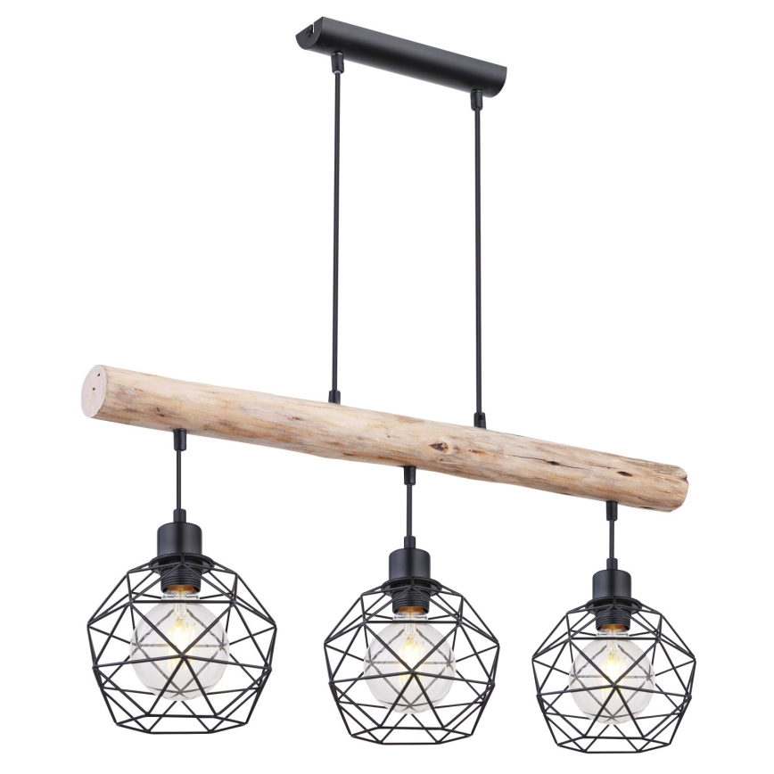 Globo - Πολύφωτο σε σχοινί 3xE27/60W/230V
