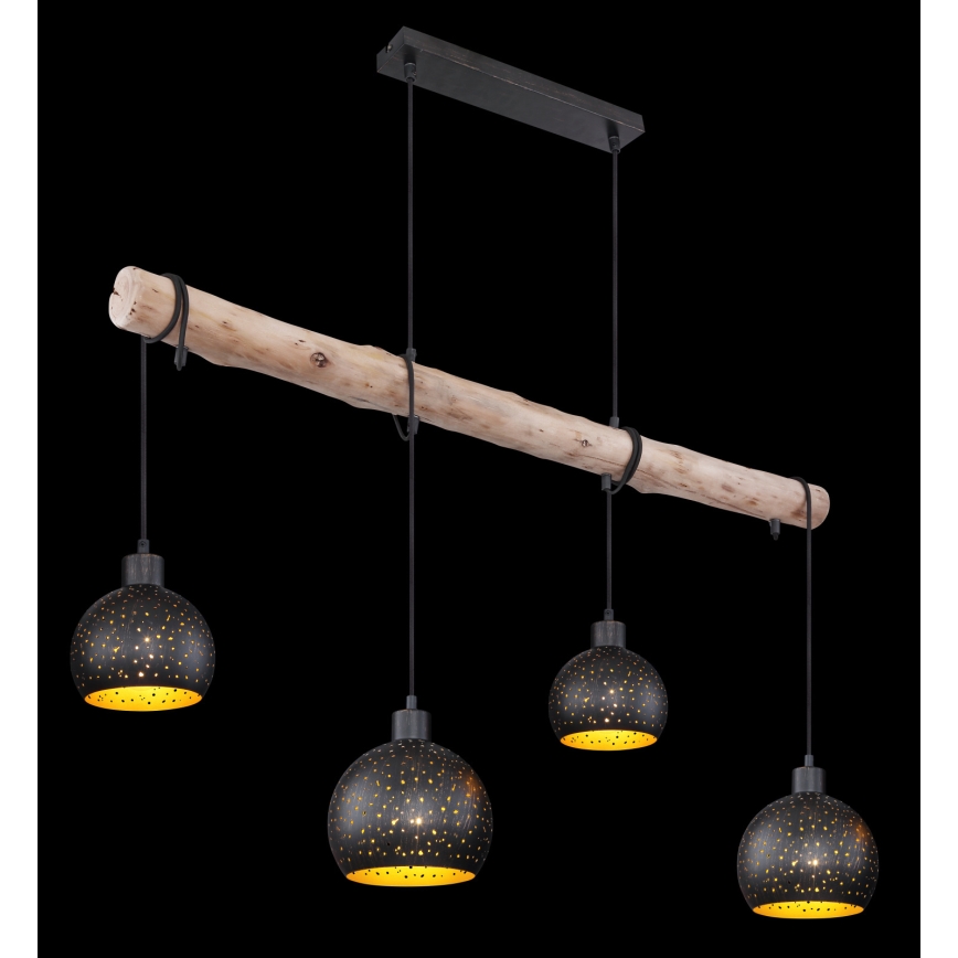Globo - Πολύφωτο με σύρμα 4xE27/40W/230V