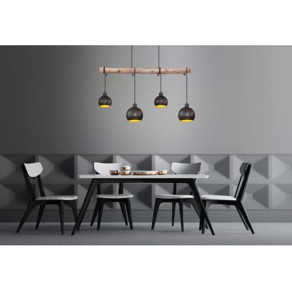 Globo - Πολύφωτο με σύρμα 4xE27/40W/230V