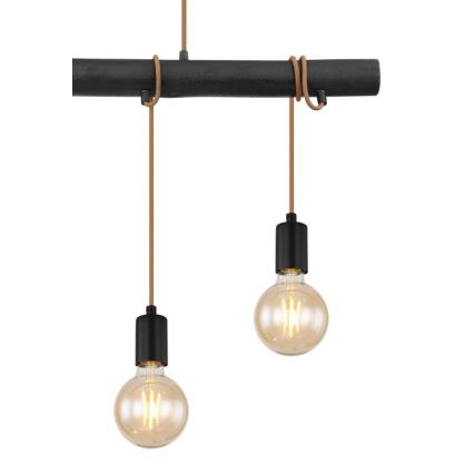 Globo 15459-4H - Κρεμαστό φωτιστικό οροφής LEO 4xE27/60W/230V