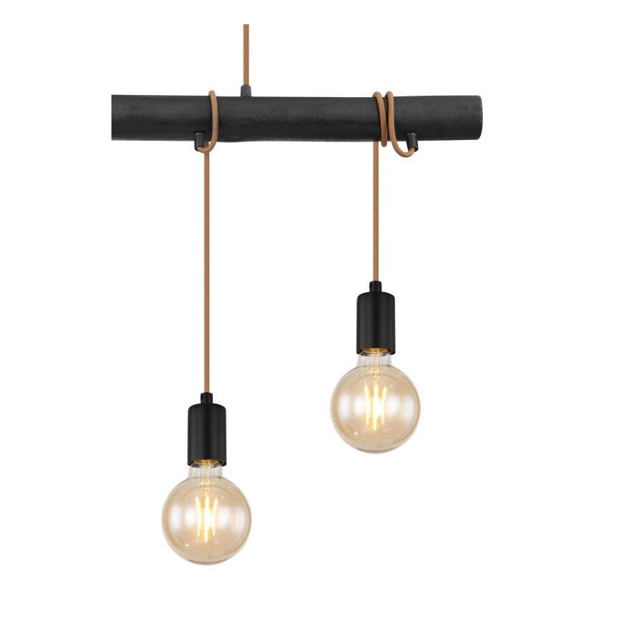 Globo 15459-4H - Κρεμαστό φωτιστικό οροφής LEO 4xE27/60W/230V