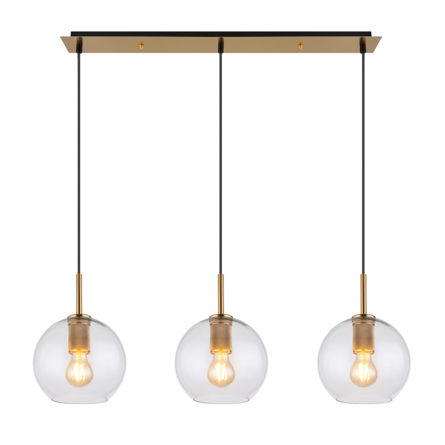 Globo - Πολύφωτο με συρματόσχοινο 3xE27/60W/230V
