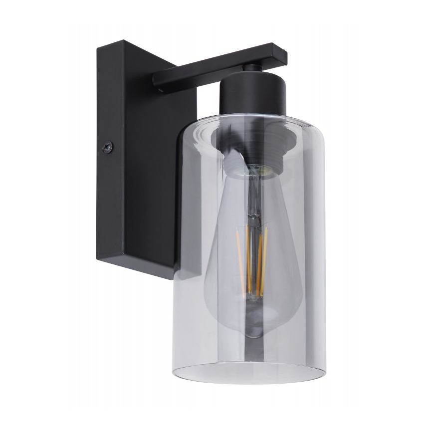 Globo - Φωτιστικό τοίχου 1xE27/60W/230V μαύρο