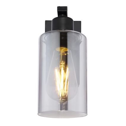 Globo - Φωτιστικό τοίχου 1xE27/60W/230V μαύρο