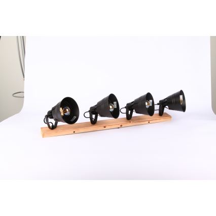 Globo - Φωτιστικό σποτ 4xE27/60W/230V έλατο
