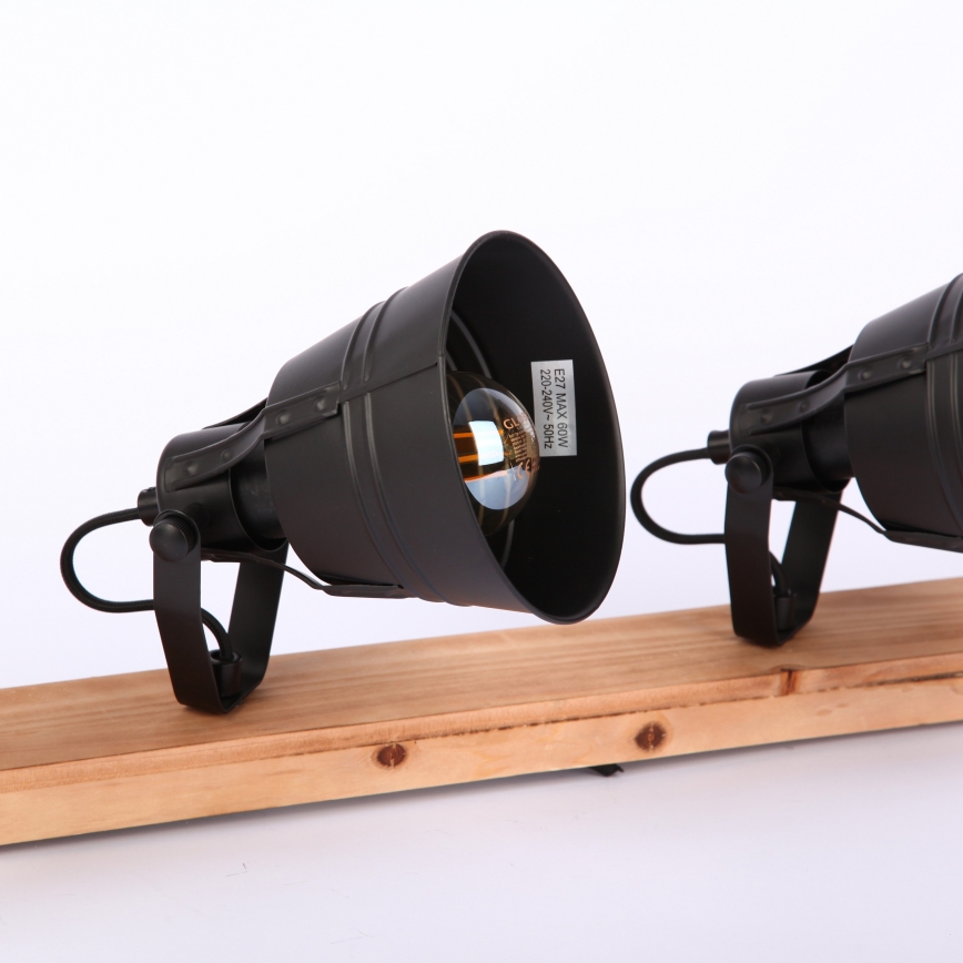 Globo - Φωτιστικό σποτ 4xE27/60W/230V έλατο