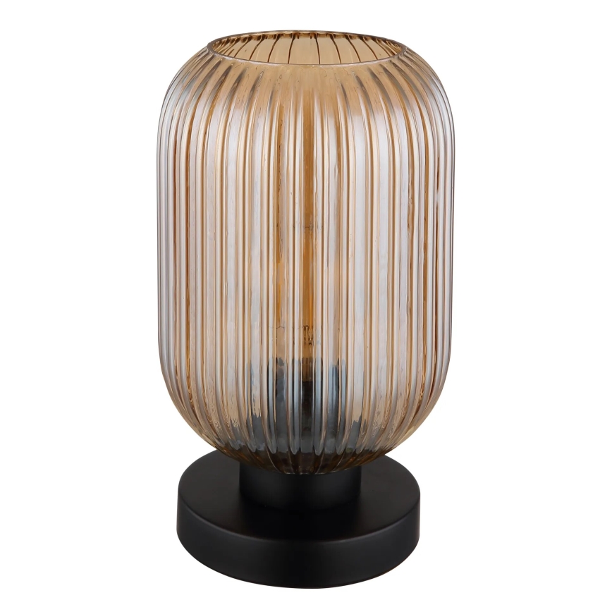 Globo - Eπιτραπέζιο φωτιστικό 1xE27/40W/230V καφέ