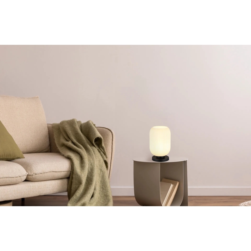 Globo - Eπιτραπέζιο φωτιστικό 1xE27/40W/230V λευκό