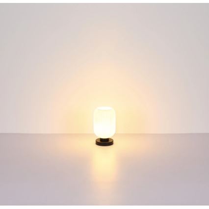Globo - Eπιτραπέζιο φωτιστικό 1xE27/40W/230V λευκό