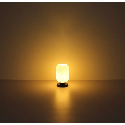 Globo - Eπιτραπέζιο φωτιστικό 1xE27/40W/230V λευκό