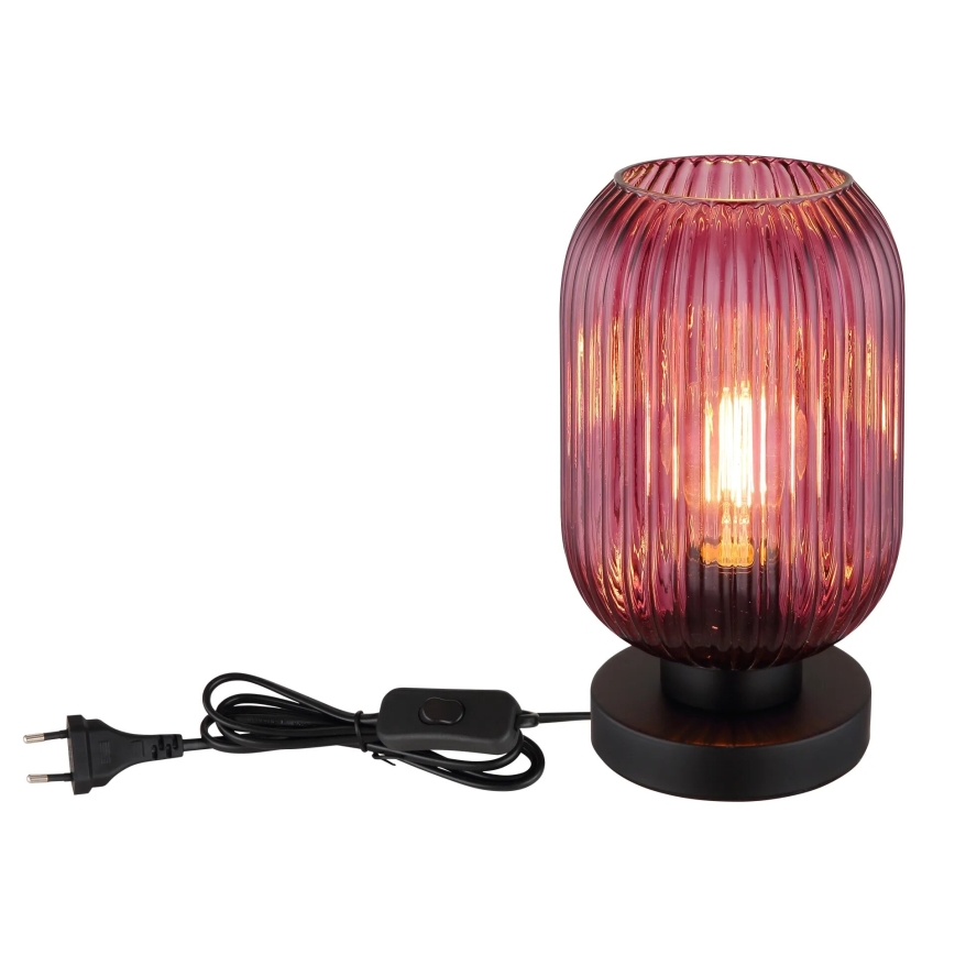 Globo - Eπιτραπέζιο φωτιστικό 1xE27/40W/230V μωβ