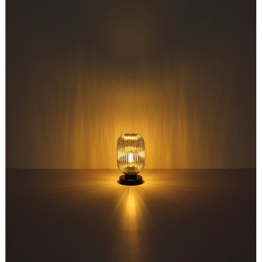 Globo - Eπιτραπέζιο φωτιστικό 1xE27/40W/230V γκρι