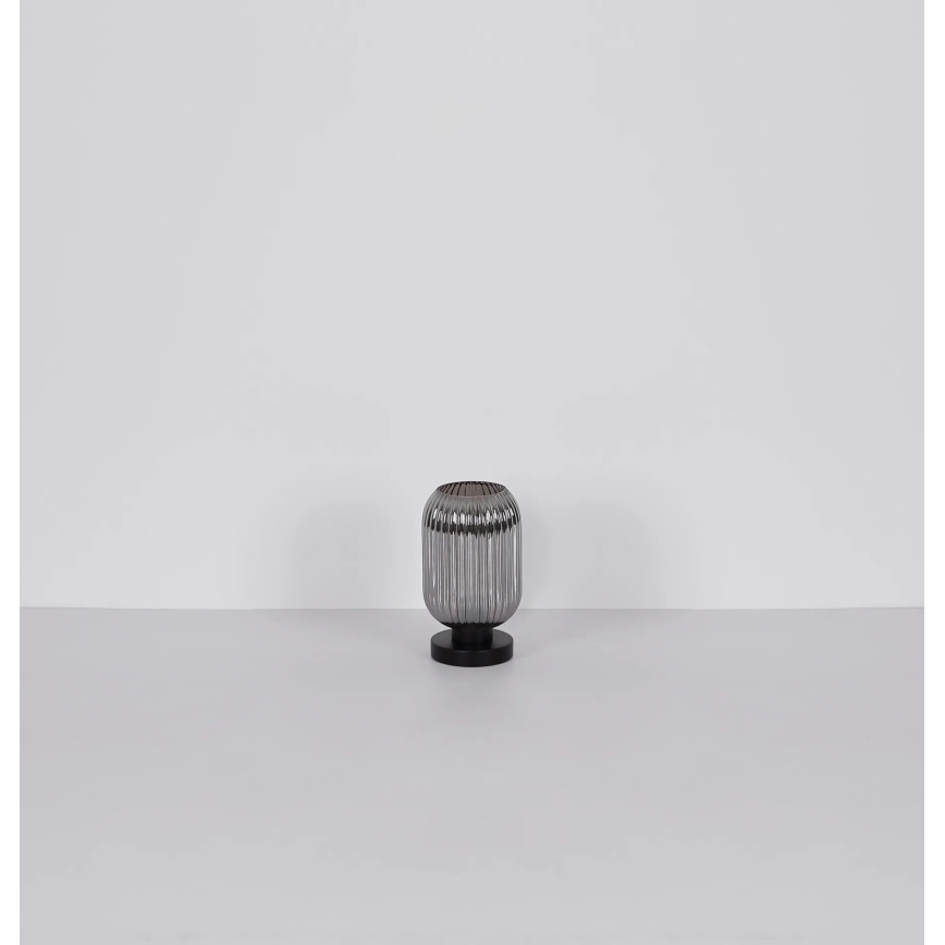 Globo - Eπιτραπέζιο φωτιστικό 1xE27/40W/230V γκρι