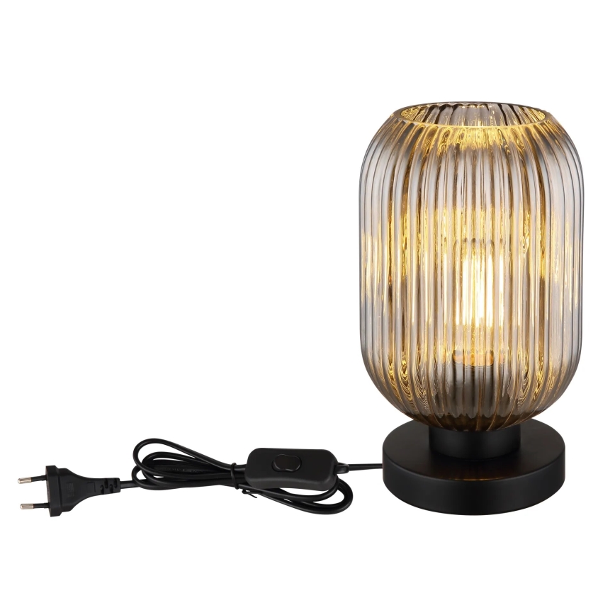 Globo - Eπιτραπέζιο φωτιστικό 1xE27/40W/230V γκρι