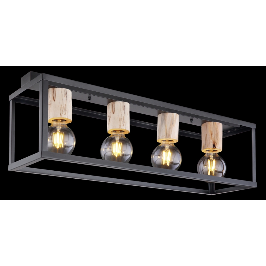 Globo - Φωτιστικό οροφής 4xE27/60W/230V